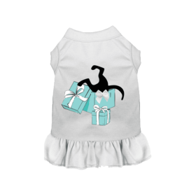 Head Over Heels for Sniffany- Dog Dress (style: White, size: S)