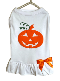 Puffed Pumpkin Dog Outfit (style: DRESS, size: 2XL)