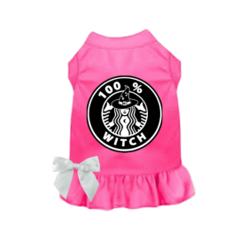 StarBarks Witch Dog Dress (style: Black, size: 2XL)