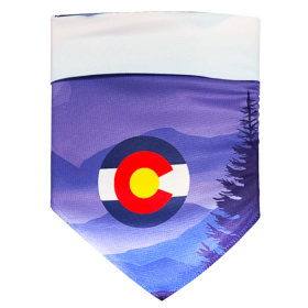 Sport Bandana (Color: Colorado Mountains, size: large)