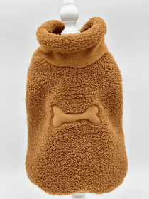 Cozy Sherpa Fleece Pullover (Color: Copper)