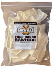 Natural Rawhide Chips (Quantity: Individual)