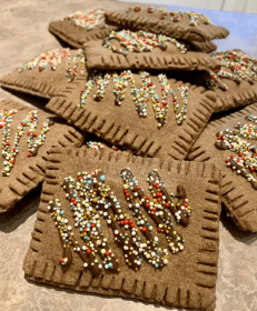 Pup Tart treats (Option: Carob & Strawberry (Large))