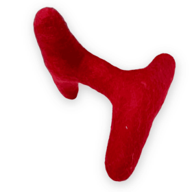 Strand Felt Dog Toys (style: Ube)