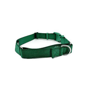 Green Martingale Collar (size: large)