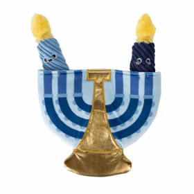 PetShop by Fringe Studio Plush Dog Toy (Option: A Lit Hanukkah Hide & Seek)