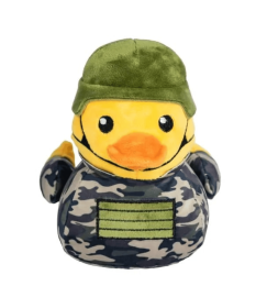 FuzzYard Plush Dog Toy (Option: Command Duck)