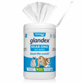Glandex Anal Gland & Hygienic Pet Wipes (size: 75Ct)