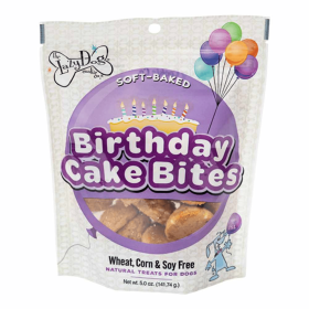 Lazy Dog Dog Treat (Option: Birthday Cake Bites, size: 5oz)