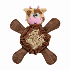 Nina Ottosson Snuffle Palz (Option: Cow Tnt Brown Large)