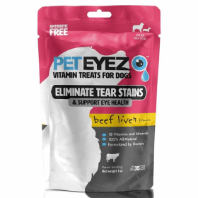 Pet Eyez Vitamin Treats for Dogs (Option: Beef Liver Formula 1Oz)