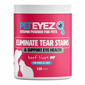 Pet Eyez Vitamin Powder for Dogs & Cats 120 Scoops (Option: Beef Liver)