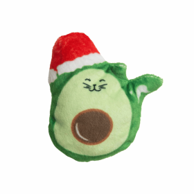 SnugArooz (Option: Avocato With Santa Hat (With Catnip) -4")