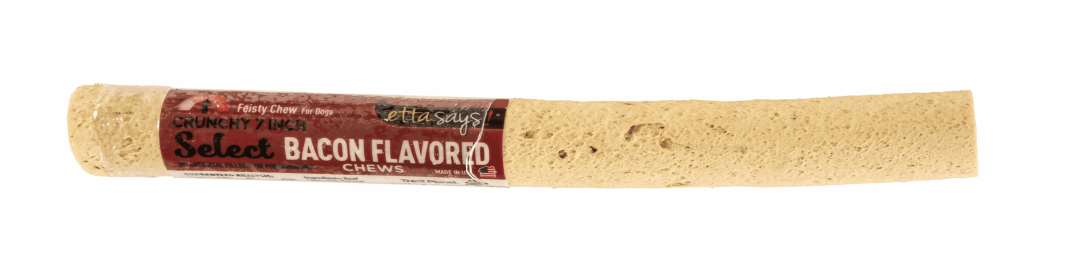Etta Says! Select Dog Chew (Option: 7In Bacon)