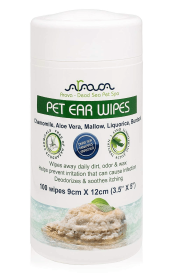 Ear Cleaner Wipes by Arava for Dogs (Option: Ear Cleaner Wipes)