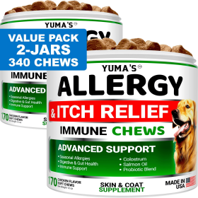 Yuma's (Option: 2 Pack Dog Allergy Relief Chews)