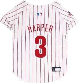 Bryce Harper Pet Jersey (Php) (size: XS)