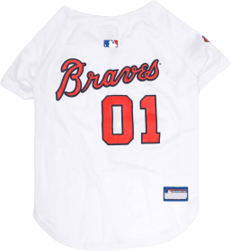 Atlanta Braves Pet Jersey (size: XXL)