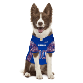 Buffalo Bills Zubaz Pet Jersey (size: XL)