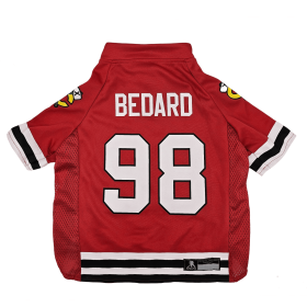 Connor Bedard Jersey (Bhk) (size: LG)