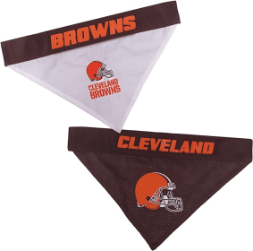 Cleveland Browns Reversible Bandana (size: S-M)