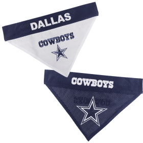Dallas Cowboys Reversible Bandana (size: S-M)