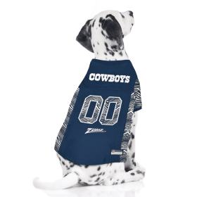 Dallas Cowboys Zubaz Pet Jersey (size: SM)