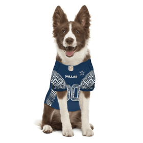 Dallas Cowboys Zubaz Pet Jersey (size: XL)