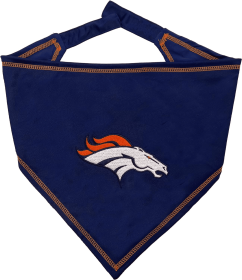 Denver Broncos Tie Around Bandana (size: L-XL)