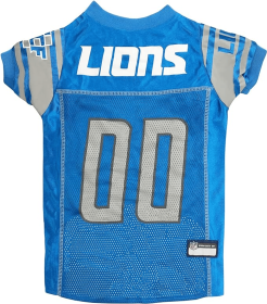 Detroit Lions Pet Striped Jersey (size: MD)