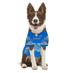 Detroit Lions Zubaz Pet Jersey (size: XL)