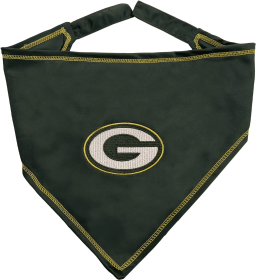 Green Bay Packers Tie Around Bandana (size: S-M)