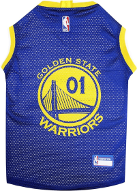 Golden State Warriors Basketball Mesh Jersey (size: SM)