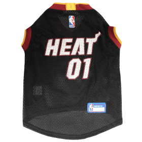 Miami Heat Basketball Mesh Jersey (size: MD)