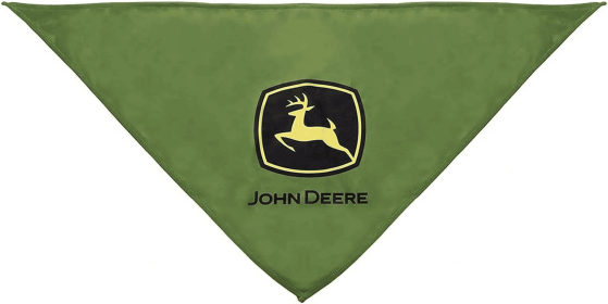 John Deere Tie Around Bandana (size: L-XL)
