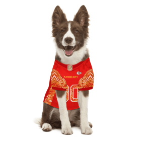 Kansas City Chiefs Zubaz Pet Jersey (Copy) (size: XS)