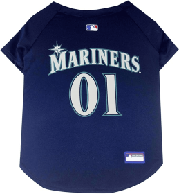 Seattle Mariners Pet Jersey (size: XS)