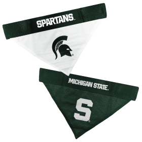 Michigan State Reversible Bandana (size: L-XL)