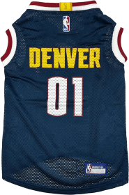 Denver Nuggets Basketball Mesh Jersey (size: XS)