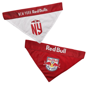 New York Red Bulls Reversible Pet Bandana (size: L-XL)