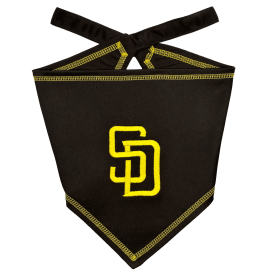 SAN DIEGO PADRES TIE AROUND BANDANA (size: L-XL)