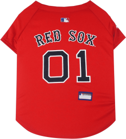Boston Red Sox Pet Jersey (size: LG)