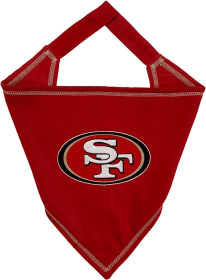 San Francisco 49ers Tie Around Bandana (size: S-M)