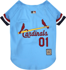 St Louis Cardinals Throwback Jersey (size: LG)