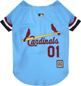 St Louis Cardinals Throwback Jersey (size: SM)
