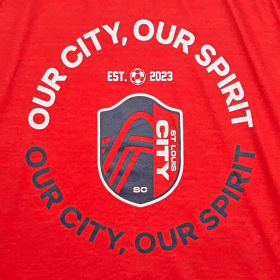 St. Louis SC Pet Tee Shirt (size: SM)