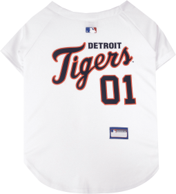 Detroit Tigers Pet Jersey (size: LG)