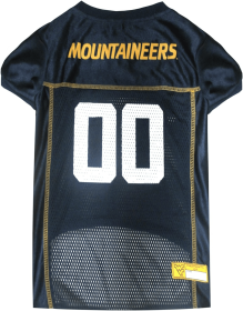 West Virginia Pet Jersey (size: XS)