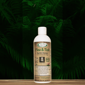 Flea And Tick Repellent Shampoo Formulated For Dogs (size: 16oz)