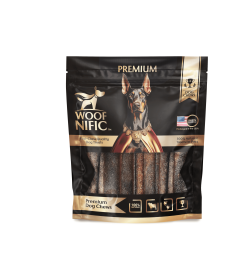 Woof Nific Straight Collagen  Bully Sticks (size: 9 Inch)